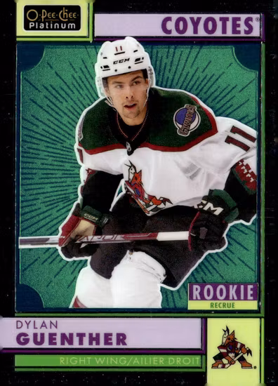 2022-23 O-Pee-Chee Platinum Retro #R98 Dylan Guenther (UU7-NHLCOYOTES)