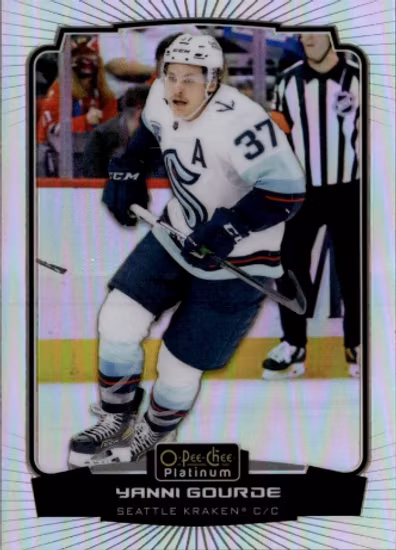 2022-23 O-Pee-Chee Platinum Rainbow #188 Yanni Gourde (UU7-NHLKRAKEN)