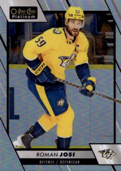 2023-24 O-Pee-Chee Platinum Rainbow #162 Roman Josi (UU7-NHLPREDATORS)