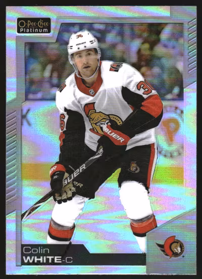2020-21 O-Pee-Chee Platinum Rainbow #113 Colin White (UU7-NHLSENATORS)