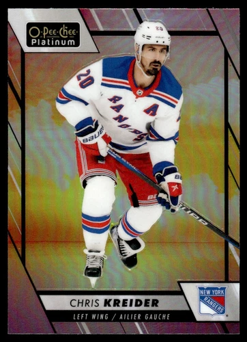 2023-24 O-Pee-Chee Platinum Sunset #112 Chris Kreider (UU7-NHLRANGERS)