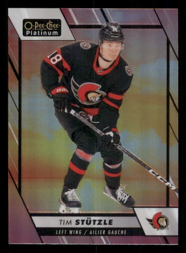 2023-24 O-Pee-Chee Platinum Sunset #186 Tim Stutzle (UU7-NHLSENATORS)