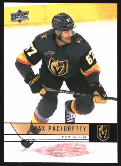 2021-22 Upper Deck '06-07 Retro #T71 Max Pacioretty (UU8-NHLGOLDENKNIGHTS)