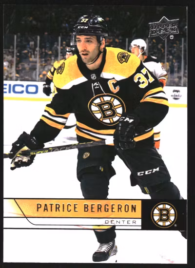 2021-22 Upper Deck '06-07 Retro #T5 Patrice Bergeron (UU8-NHLBRUINS)