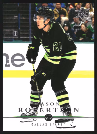 2023-24 Upper Deck '08-09 Upper Deck Retro #T6 Jason Robertson (UU8-NHLSTARS)
