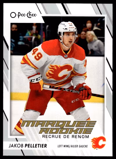 2023-24 O-Pee-Chee #542 Jakob Pelletier RC (UU9-NHLFLAMES)