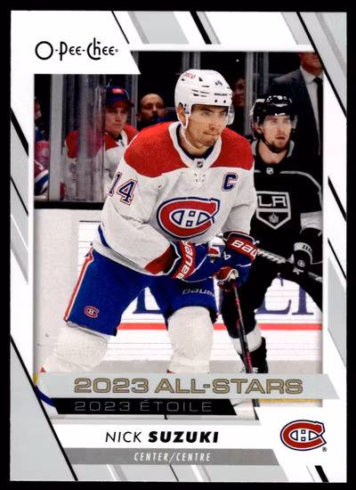 2023-24 O-Pee-Chee #509 Nick Suzuki AS (UU9-NHLCANADIENS)