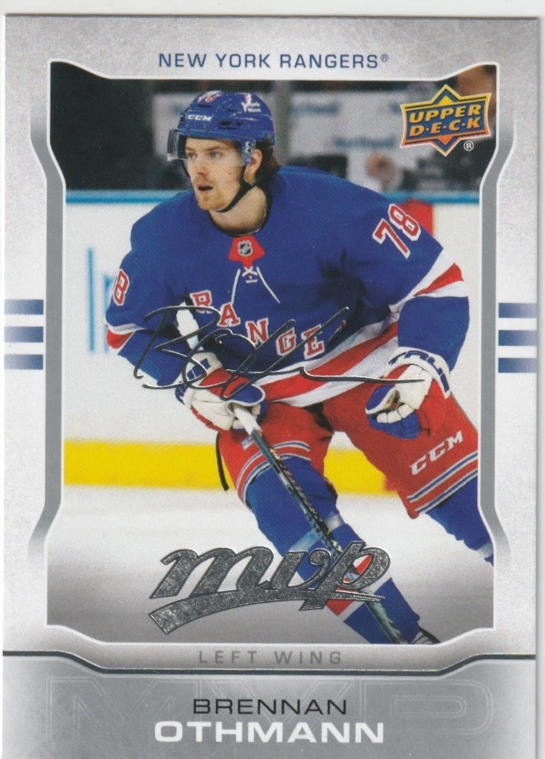 2024-25 Upper Deck MVP 10th Anniversary #MR20 Brennan Othmann (UU9-NHLRANGERS)
