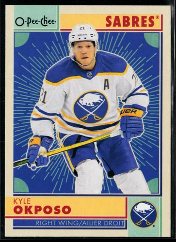 2022-23 O-Pee-Chee Retro #262 Kyle Okposo (UU9-NHLSABRES)