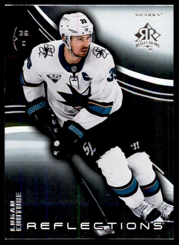 2020-21 Upper Deck Triple Dimensions Reflections #36 Logan Couture (UU10-NHLSHARKS)