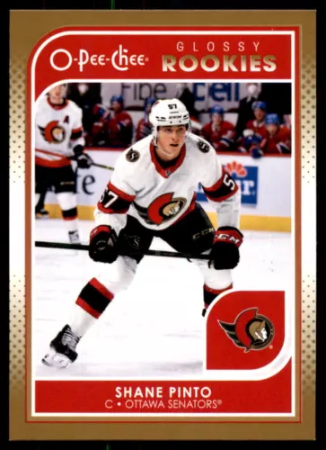 2021-22 O-Pee-Chee Glossy Bronze #R4 Shane Pinto (UU10-NHLSENATORS)