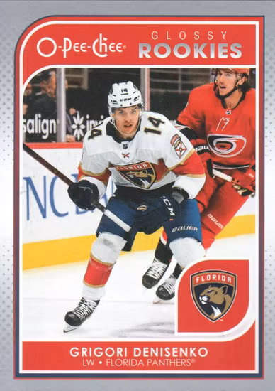 2021-22 O-Pee-Chee Glossy #R7 Grigori Denisenko (UU10-NHLPANTHERS)