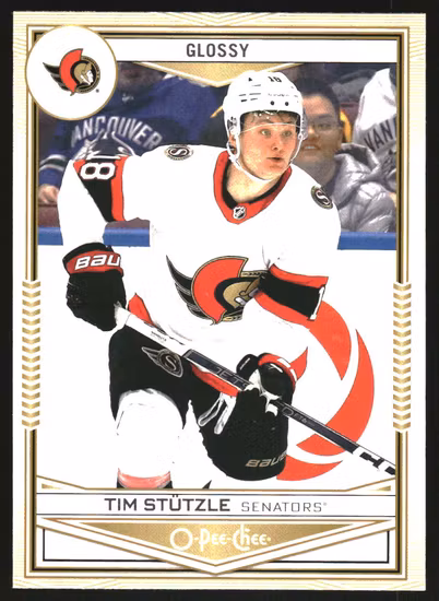 2024-25 Upper Deck O-Pee-Chee Glossy Gold #OG10 Tim Stutzle (UU10-NHLSENATORS)