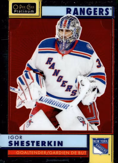 2022-23 O-Pee-Chee Platinum Retro #R10 Igor Shesterkin (UU11-NHLRANGERS)