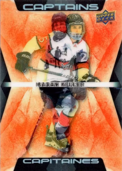 2023-24 Upper Deck Tim Hortons Duos Captains #C-15 Sarah Nurse, Megan Keller (UU11-NHLOTHERS)