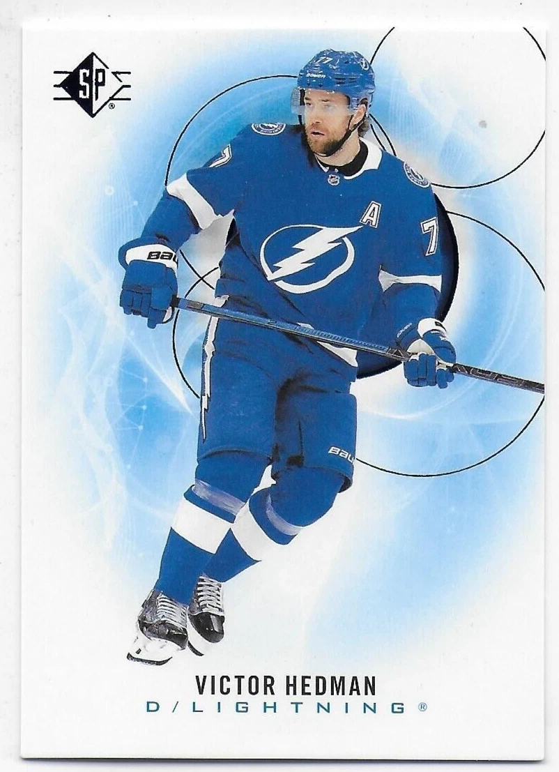 2020-21 SP Blue #3 Victor Hedman (UU11-NHLLIGHTNING)