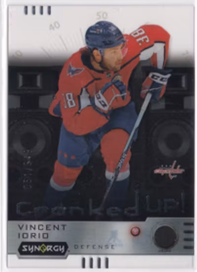 2023-24 Synergy Cranked Up #CRVI Vincent Iorio (UU12-NHLCAPITALS)