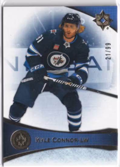 2022-23 Ultimate Collection Blue #2 Kyle Connor (UU12-NHLJETS)