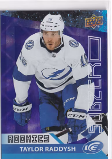 2021-22 Upper Deck Ice Sub Zero #SZ42 Taylor Raddysh (UU12-NHLLIGHTNING)