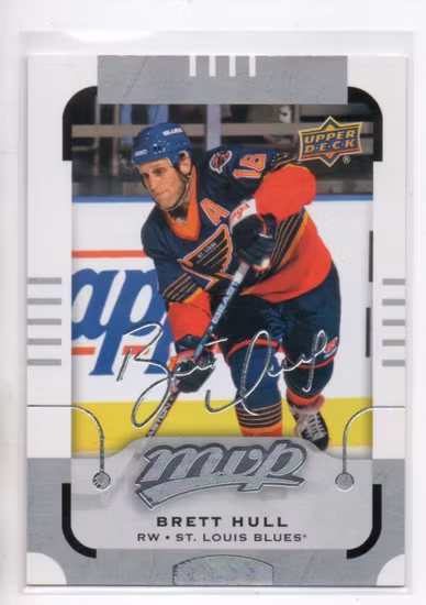 2015-16 Upper Deck MVP Silver Script #175 Brett Hull (25-II3-NHLBLUES)