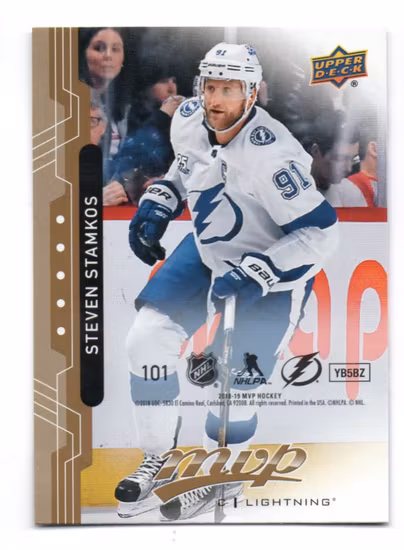 2018-19 Upper Deck MVP Puzzle Back #101 Steven Stamkos (12-II3-NHLLIGHTNING)