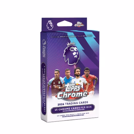 2025-26 Topps Chrome Premier League (Hanger Box)