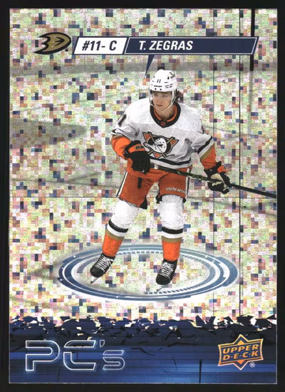 2023-24 Upper Deck PC's Sparkle #PC10 Trevor Zegras (UU13-NHLDUCKS)