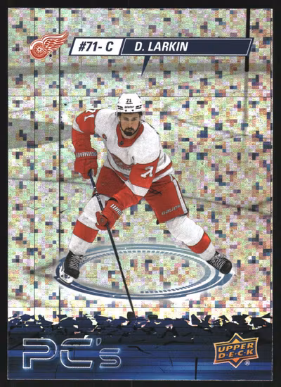 2023-24 Upper Deck PC's Sparkle #PC27 Dylan Larkin (UU13-NHLREDWINGS)