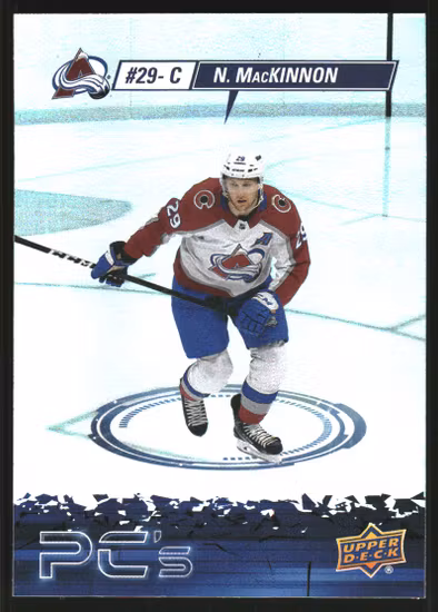 2023-24 Upper Deck PC's #PC4 Nathan MacKinnon (UU14-NHLAVALANCHE)