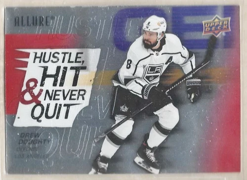 2021-22 Upper Deck Allure Hustle Hit and Never Quit #HH12 Drew Doughty (UU14-NHLKINGS)