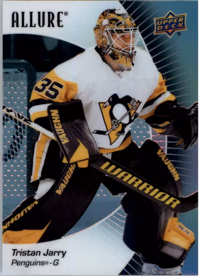 2023-24 Upper Deck Allure Black Rainbow #11 Tristan Jarry (UU15-NHLPENGUINS)