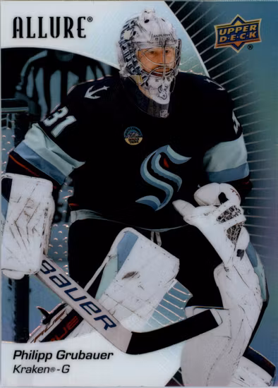2023-24 Upper Deck Allure Black Rainbow #98 Philipp Grubauer (UU15-NHLKRAKEN)