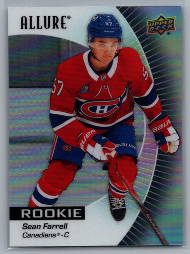 2023-24 Upper Deck Allure Black Rainbow #143 Sean Farrell (UU15-NHLCANADIENS)