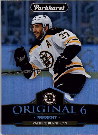 2018-19 Parkhurst Original 6 #O68 Patrice Bergeron (VV1-NHLBRUINS)
