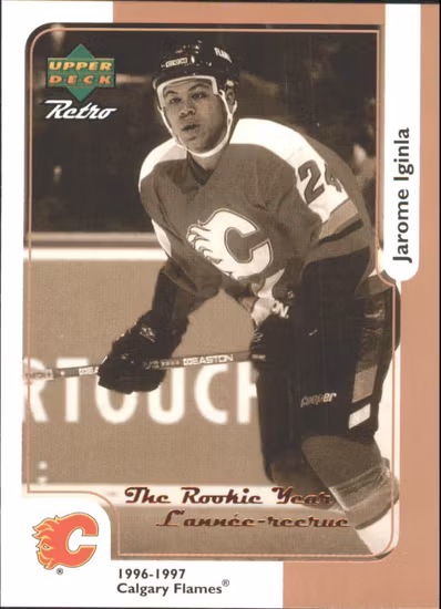 1999-00 McDonald's Upper Deck #MCD5R Jarome Iginla (VV1-NHLFLAMES)