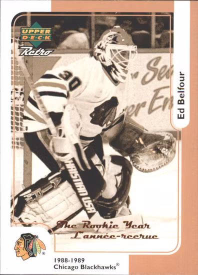 1999-00 McDonald's Upper Deck #MCD8R Ed Belfour (VV1-NHLBLACKHAWKS)