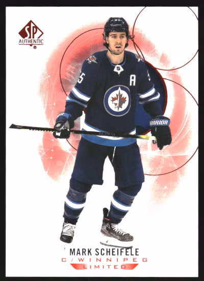 2020-21 SP Authentic Limited Red #37 Mark Scheifele (VV1-NHLJETS)