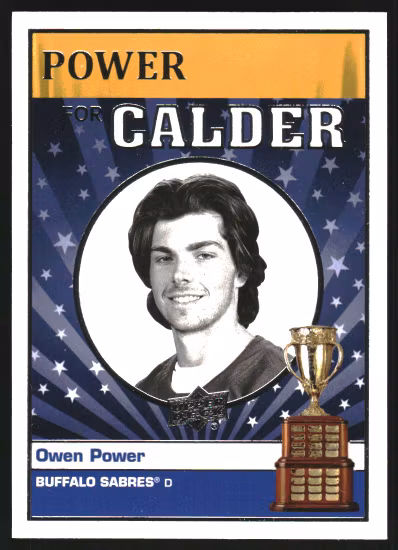 2022-23 Upper Deck Calder Candidates #CC11 Owen Power (VV1-NHLSABRES)