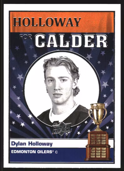 2022-23 Upper Deck Calder Candidates #CC9 Dylan Holloway (VV1-NHLOILERS)