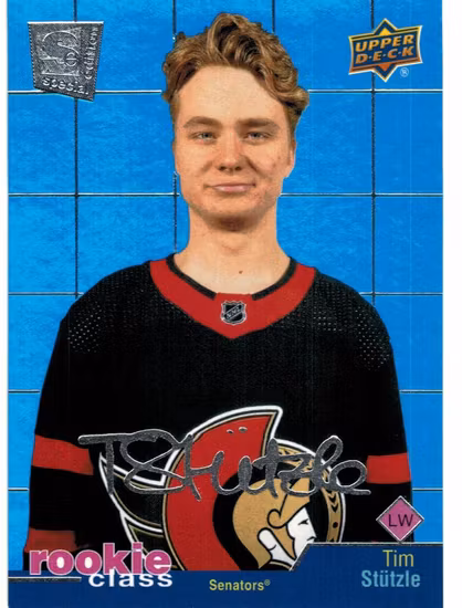 2020-21 Upper Deck Rookie Class SE #RC25 Tim Stutzle (VV1-NHLSENATORS)