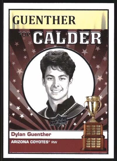 2022-23 Upper Deck Calder Candidates #CC6 Dylan Guenther (VV2-NHLCOYOTES)