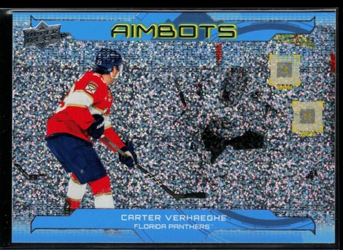 2024-25 Upper Deck Aimbot Speckle #AB11 Carter Verhaeghe (VV2-NHLPANTHERS)