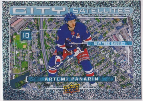 2024-25 Upper Deck City Satellites Speckle #CS18 Artemi Panarin (VV2-NHLRANGERS)