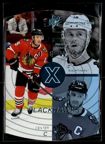 2022-23 Upper Deck '97-98 SPx Retro #SPX4 Jonathan Toews (VV2-NHLBLACKHAWKS)