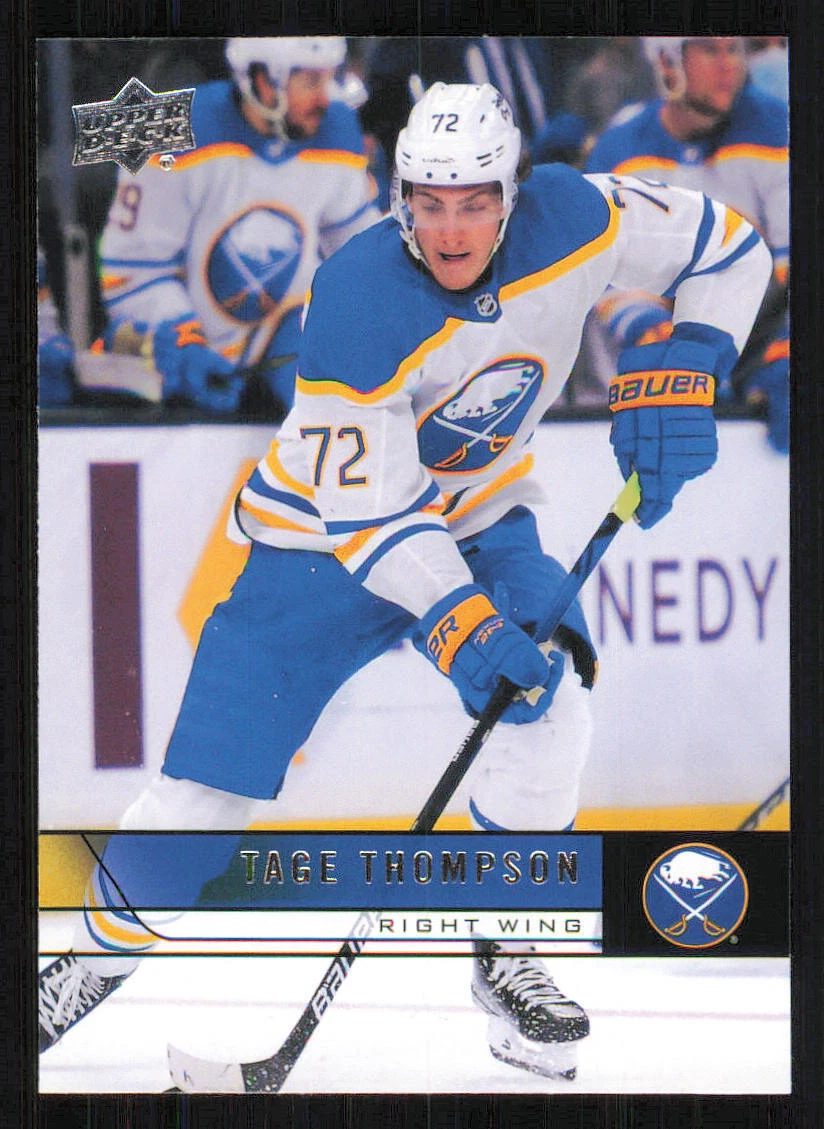 2021-22 Upper Deck '06-07 Retro #T9 Tage Thompson (VV2-NHLSABRES)