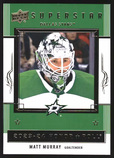 2023-24 Upper Deck Honor Roll #HR47 Matt Murray (VV2-NHLSTARS)