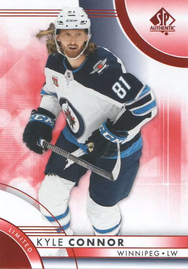 2023-24 SP Authentic Limited Red #47 Kyle Connor (VV2-NHLJETS)