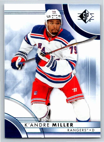 2023-24 SP Blue #83 K'Andre Miller (VV3-NHLRANGERS)