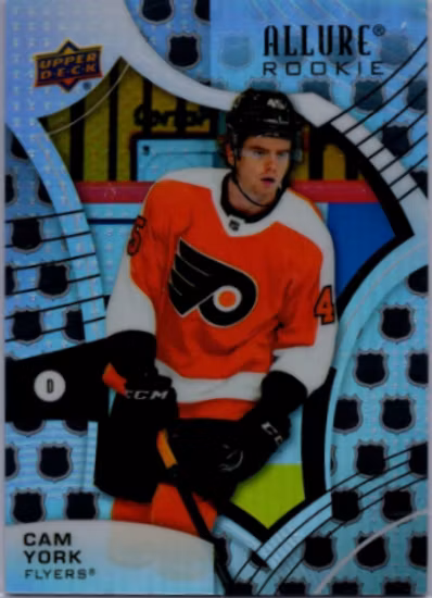 2021-22 Upper Deck Allure NHL Shield 2005 #143 Cam York (VV3-NHLFLYERS)