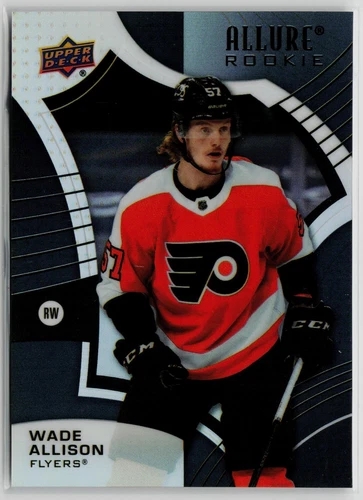 2021-22 Upper Deck Allure Black Rainbow #124 Wade Allison (VV3-NHLFLYERS)